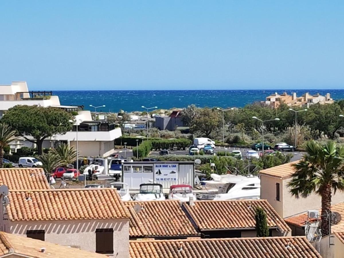 Studio Vue Mer Panoramique, Piscine Port Venus Village Naturiste Agde Exterior foto